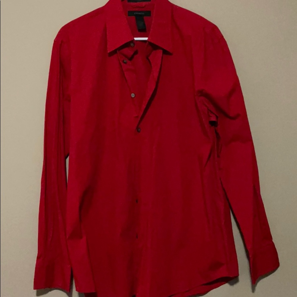 Red Express Dress Shirt